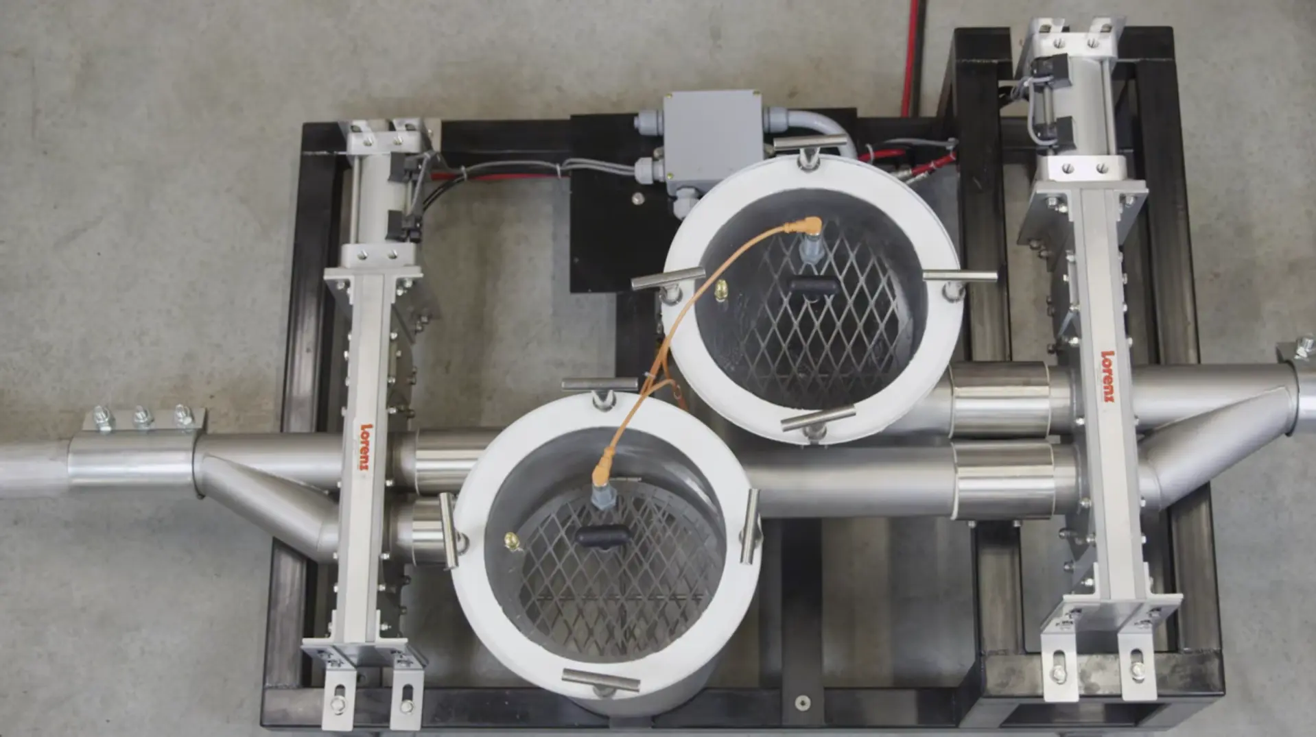automated in line angel hair trap